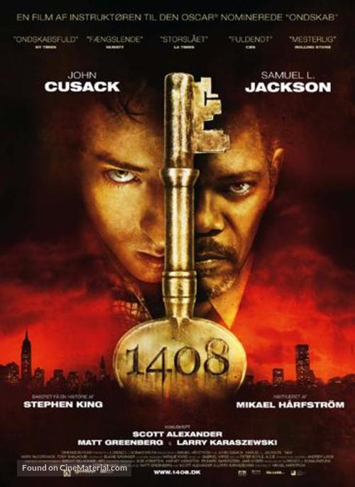1408 - Danish Movie Poster