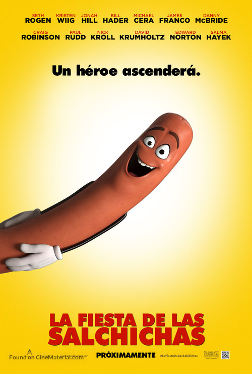 Sausage Party - Argentinian Movie Poster