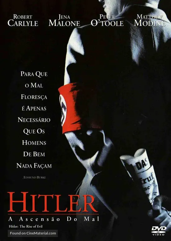 Hitler: The Rise of Evil - Portuguese poster