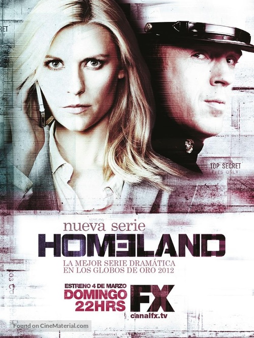 &quot;Homeland&quot; - Spanish Movie Poster