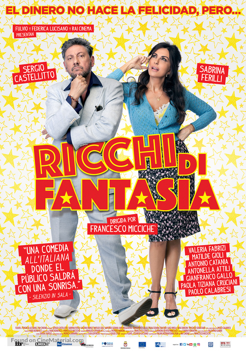 Ricchi di fantasia - Argentinian Movie Poster
