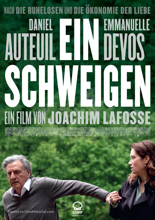 Un silence - German Movie Poster