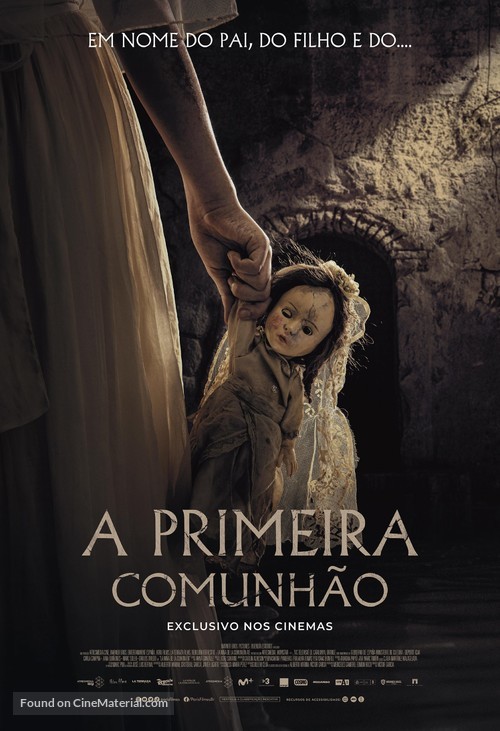 La ni&ntilde;a de la comuni&oacute;n - Brazilian Movie Poster