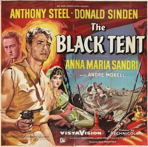 The Black Tent - British Movie Poster