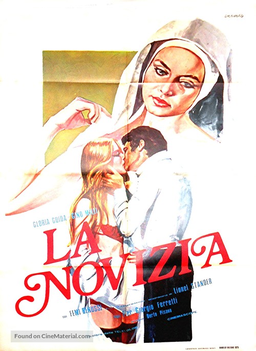 La novizia - Italian Movie Poster