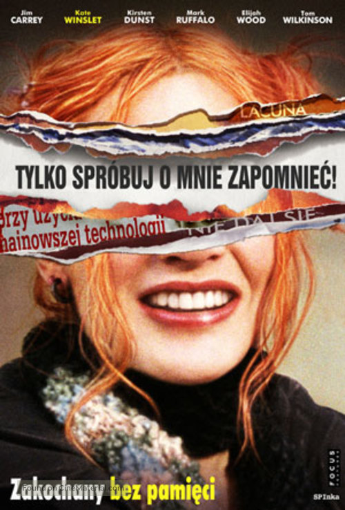 Eternal Sunshine of the Spotless Mind - Polish poster