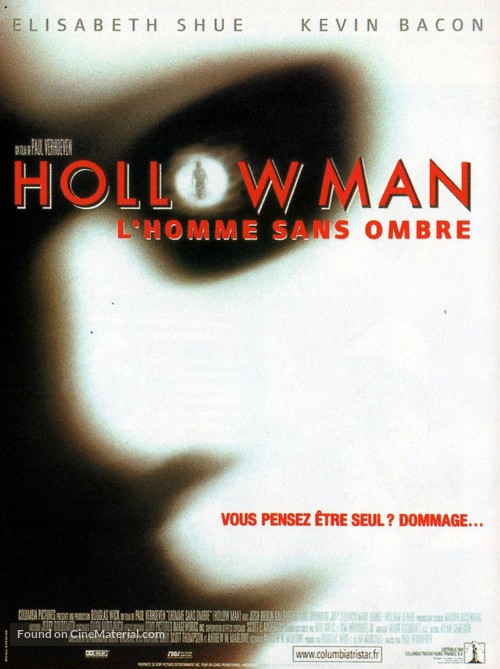 Hollow Man - French Movie Poster