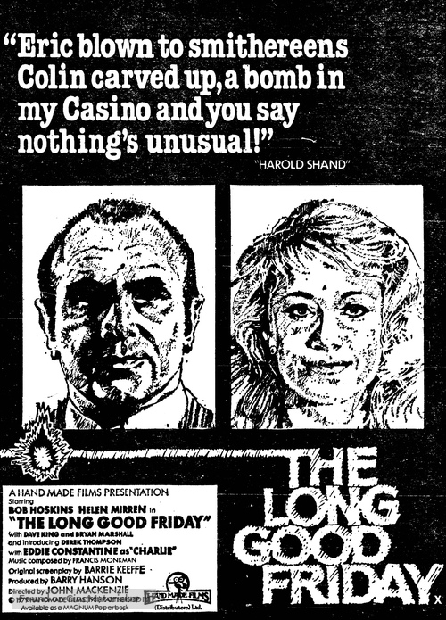 The Long Good Friday - British poster