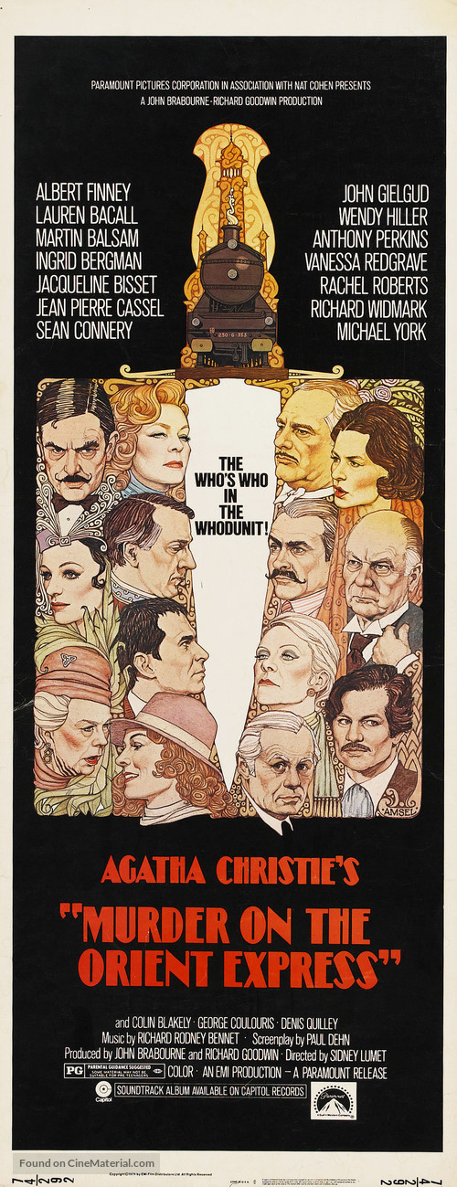 Murder on the Orient Express - Movie Poster