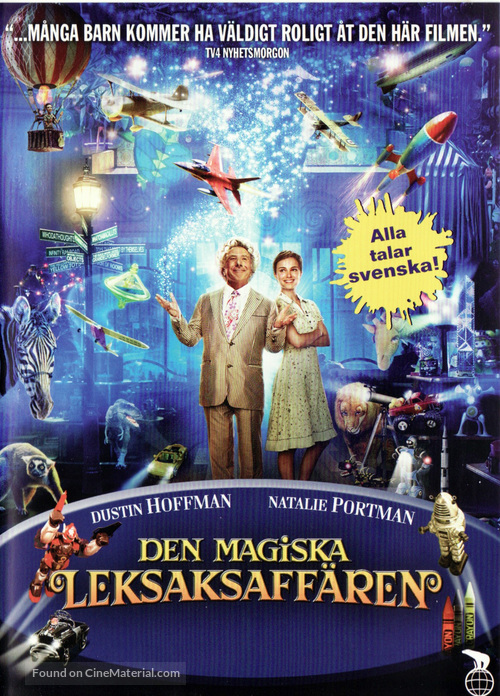 Mr. Magorium's Wonder Emporium (2007) Swedish dvd movie cover
