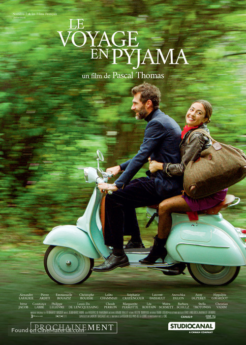 Le Voyage en pyjama - French Movie Poster