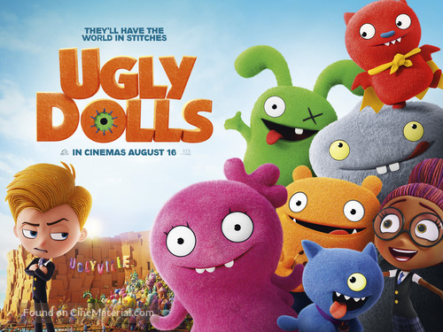 UglyDolls - British Movie Poster