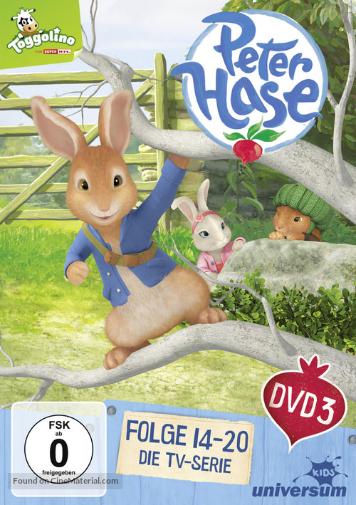 &quot;Peter Rabbit&quot; - German DVD movie cover