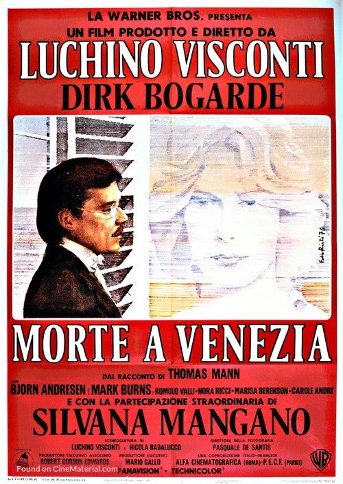 Morte a Venezia - Italian Movie Poster