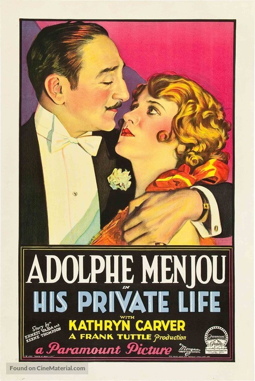 His Private Life - Movie Poster