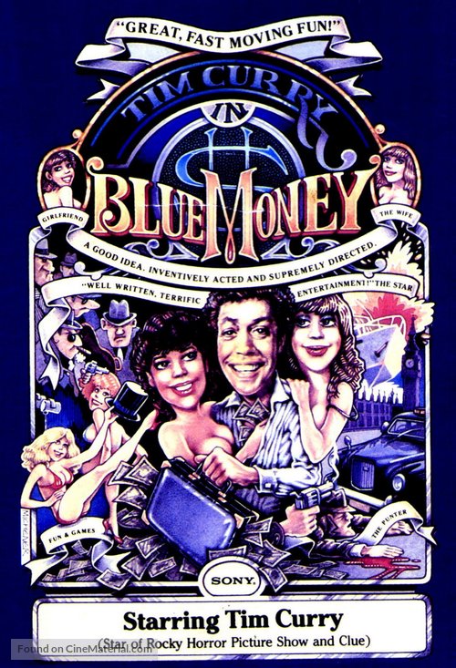 Blue Money - VHS movie cover