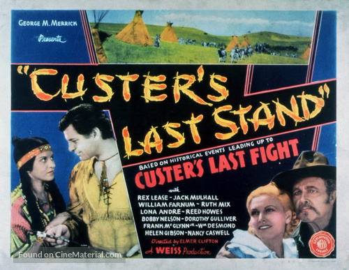 Custer&#039;s Last Stand - Movie Poster