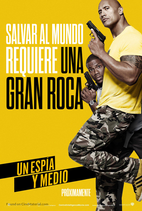 Central Intelligence - Argentinian Movie Poster