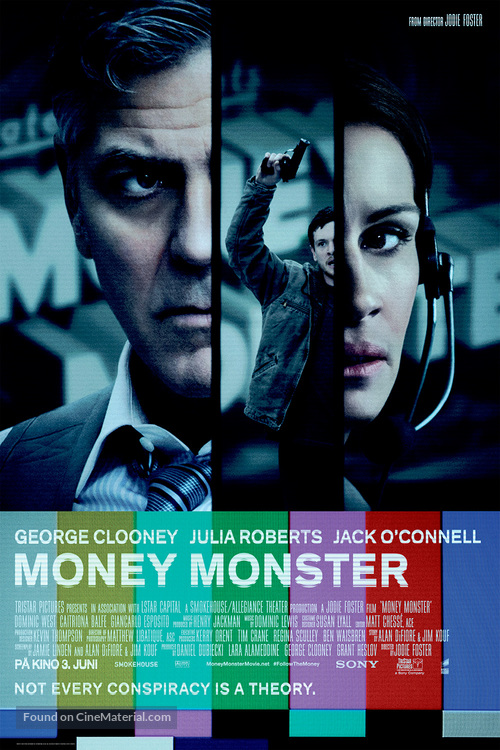Money Monster - Norwegian Movie Poster