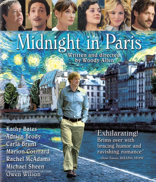 Midnight in Paris - Movie Cover