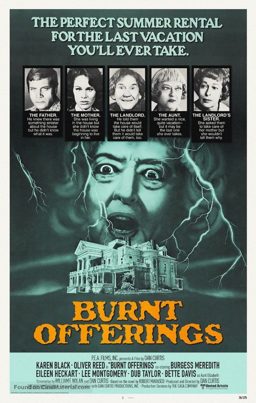 Burnt Offerings - Movie Poster