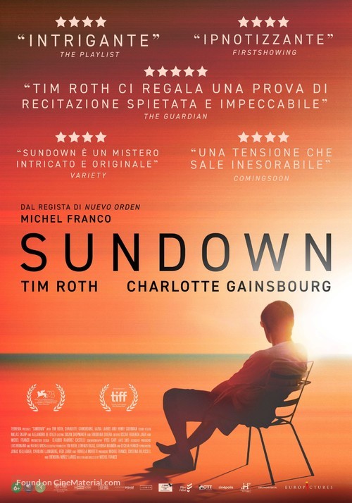 Sundown - Italian Movie Poster