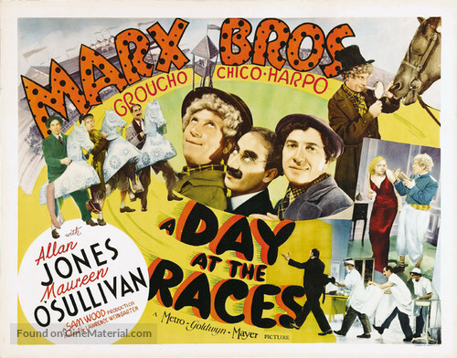A Day at the Races - Movie Poster