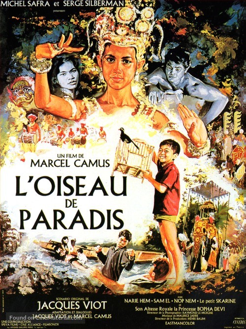 L&#039;oiseau de paradis - French Movie Poster