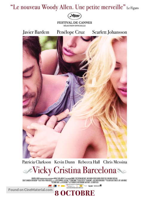 Vicky Cristina Barcelona - French Movie Poster
