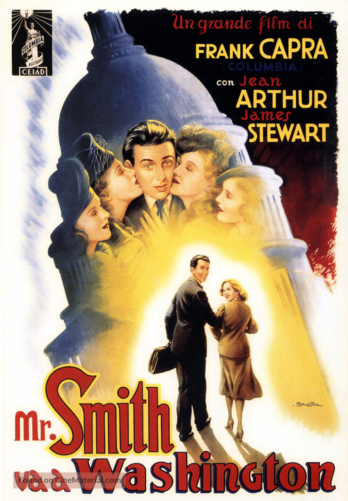 Mr. Smith Goes to Washington - Italian Theatrical movie poster