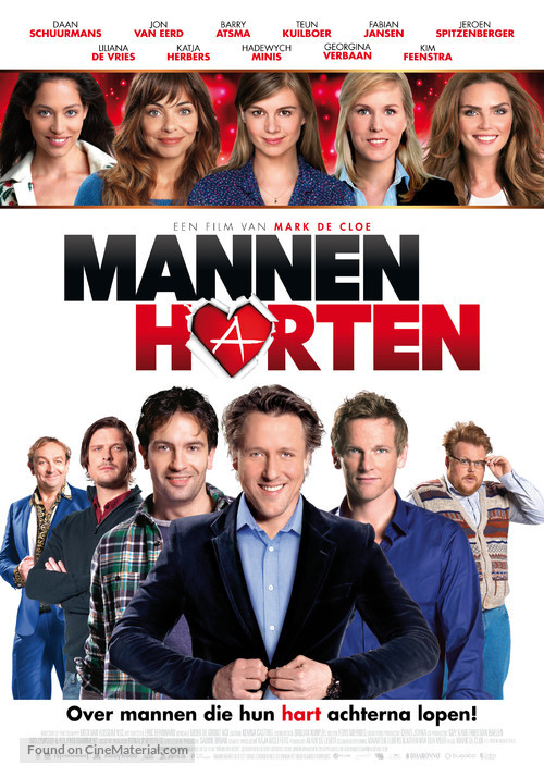 Mannenharten - Dutch Movie Poster