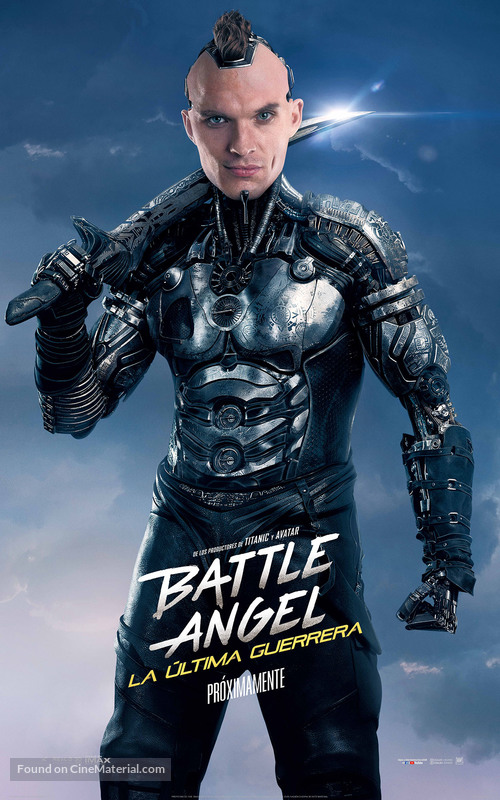 Alita: Battle Angel - Mexican Movie Poster