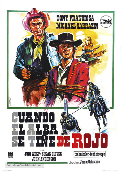 A Man Called Gannon - Spanish Movie Poster