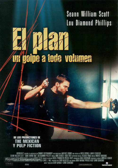Stark Raving Mad - Spanish Movie Poster