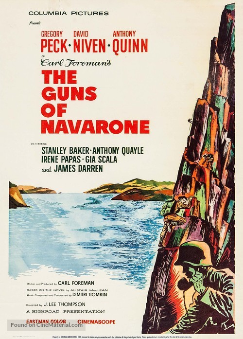 The Guns of Navarone - Movie Poster