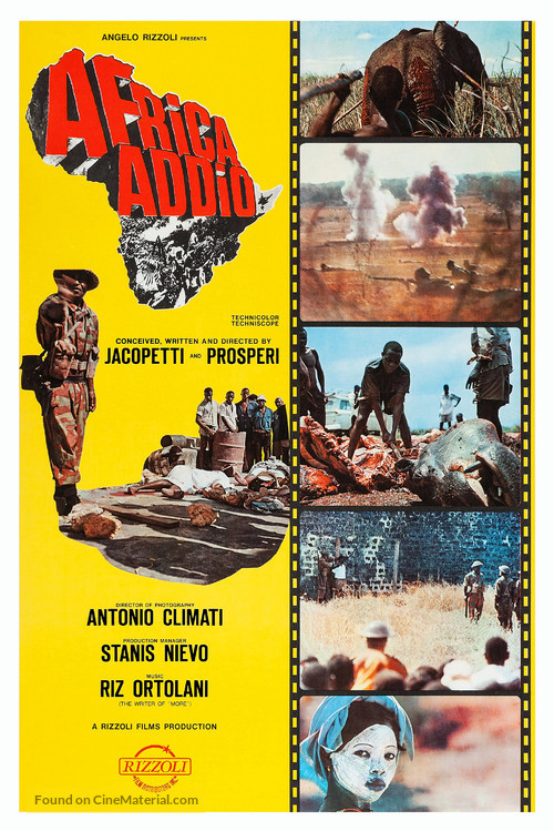 Africa addio - Movie Poster