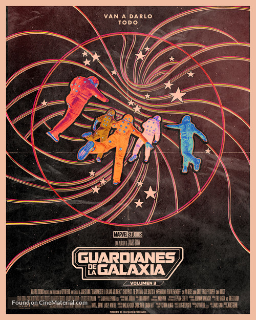 Guardians of the Galaxy Vol. 3 - Spanish Movie Poster