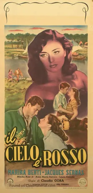 Il cielo &egrave; rosso - Italian Movie Poster