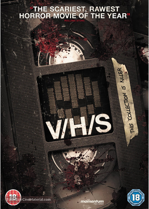 V/H/S - British DVD movie cover