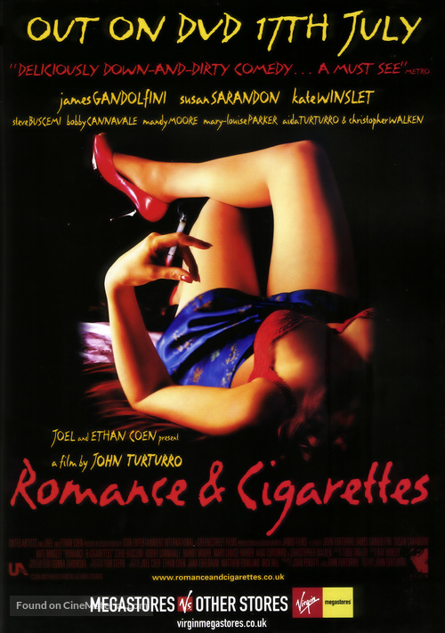 Romance &amp; Cigarettes - Movie Poster