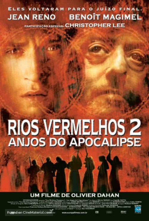 Crimson Rivers 2 - Brazilian Movie Poster