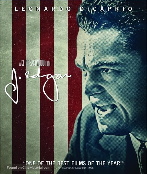 J. Edgar - Blu-Ray movie cover