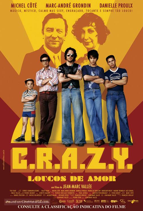 C.R.A.Z.Y. - Brazilian Movie Poster