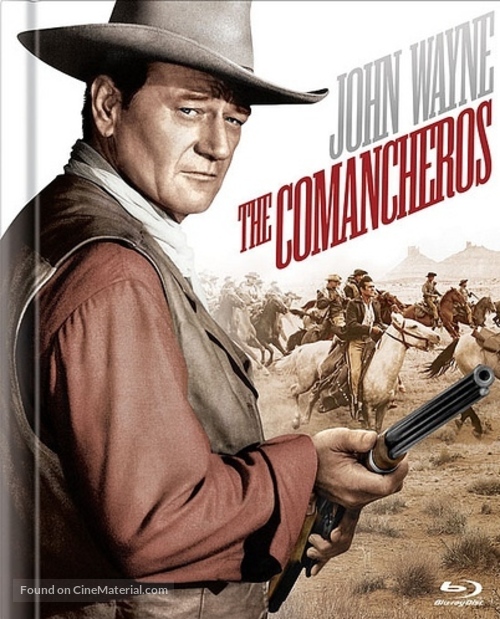 The Comancheros - Blu-Ray movie cover