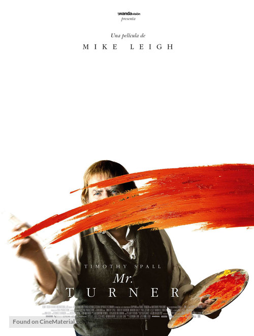 Mr. Turner - Spanish Movie Poster