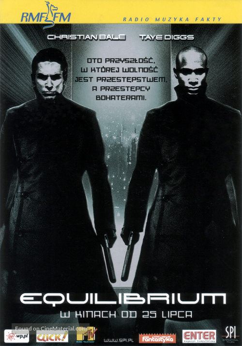 Equilibrium - Polish Movie Poster