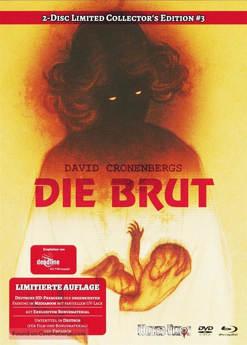 The Brood - German Blu-Ray movie cover