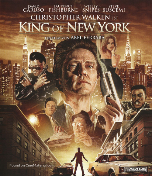King of New York - German Movie Cover