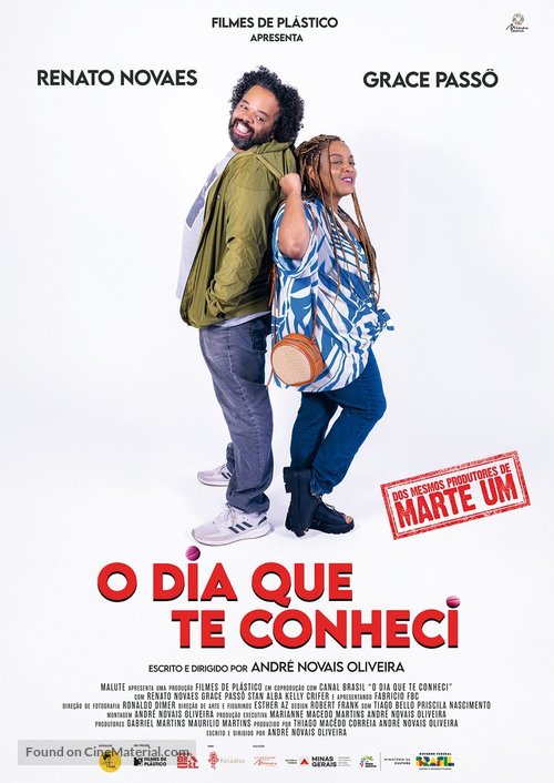 O Dia que te Conheci - Brazilian Movie Poster