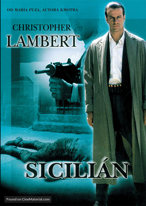 The Sicilian - Czech DVD movie cover